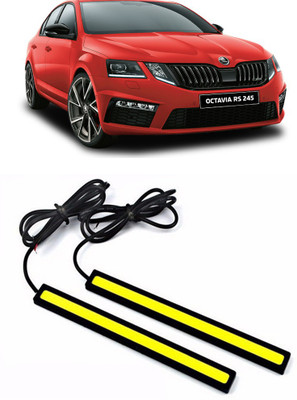 Enfield Works DRL LED LIGHT WHITE PAIR (17CM) EW-1830 Car Fancy Lights(White)