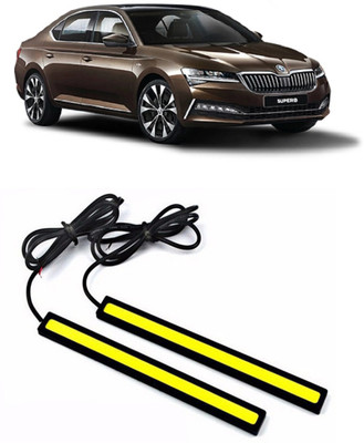 Enfield Works DRL LED LIGHT WHITE PAIR (17CM) EW-1650 Car Fancy Lights(White)