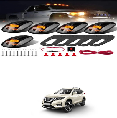 PRTEK Roof Running Top Warning Light ForX-Trail Car Fancy Lights(Yellow)