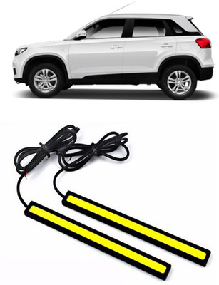 Enfield Works DRL LED LIGHT WHITE PAIR (17CM) EW-1834 Car Fancy Lights(White)