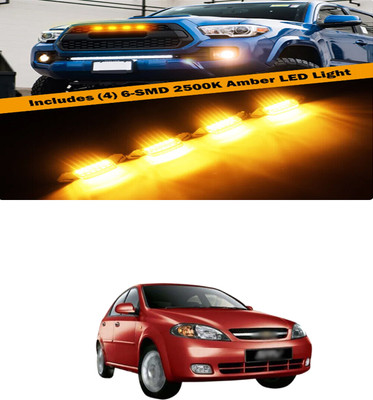 PRTEK Front Grille Running Light Car Fancy Lights FORChevroletOptra SRV Car Fancy Lights(Black)