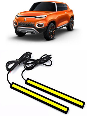 Enfield Works DRL LED LIGHT WHITE PAIR (17CM) EW-1699 Car Fancy Lights(White)