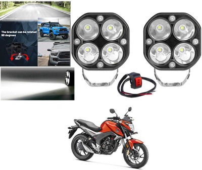 PRTEK LED Fog Lamp Unit for Fiat Universal For Car