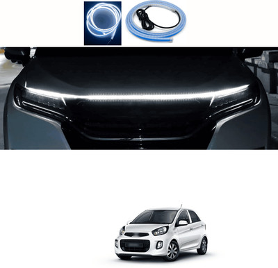 PRTEK Car Hood LED Strip Light White, Daytime Running Light, Universal Fit Bonnet X104 Car Fancy Lights(White)