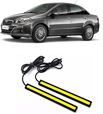 Enfield Works DRL LED LIGHT WHITE PAIR (17CM) EW-4292 Car Fancy Lights(White)