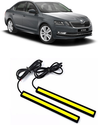 Enfield Works DRL LED LIGHT WHITE PAIR (17CM) EW-4082 Car Fancy Lights(White)