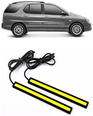 Enfield Works DRL LED LIGHT WHITE PAIR (17CM) EW-1812 Car Fancy Lights(White)