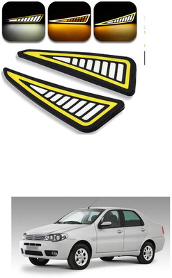 LOVMOTO Car COB LED Tail Light Flexible Strip Rear DRL Light Running For Sie-na Car Fancy Lights(Multicolor)