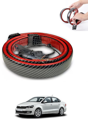 monolive Universal LED Spoiler Strip Dicky/Trunk/Tail Roof Wing Light For Car-288 Car Fancy Lights(Red)