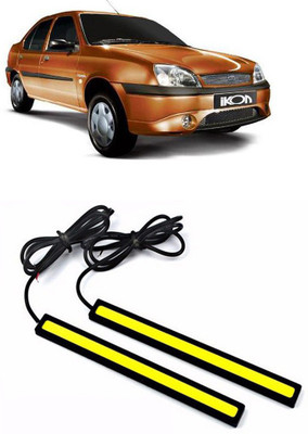 Enfield Works DRL LED LIGHT WHITE PAIR (17CM) EW-2987 Car Fancy Lights(White)