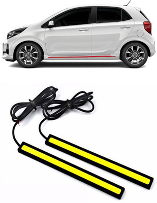 Enfield Works DRL LED LIGHT WHITE PAIR (17CM) EW-1104 Car Fancy Lights(White)