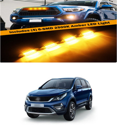 PRTEK Front Grille Running Light Car Fancy Lights FORMaruti SuzukiIgnis Car Fancy Lights(Black)
