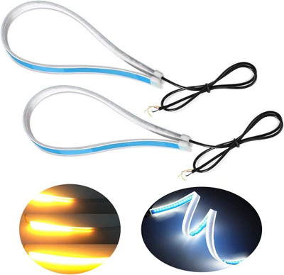 GONAMA LED Headlight Strip Tube for Turn Signal Lights Switchback DRL Daytime Running Car Fancy Lights(Multicolor)