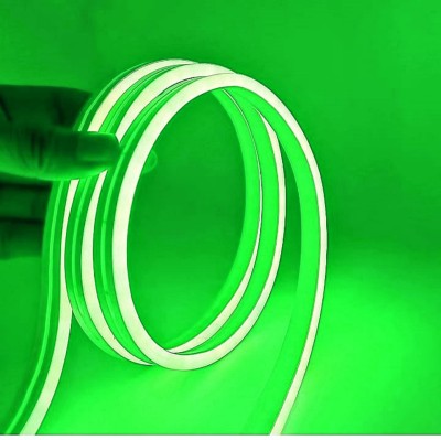 Wizzo {5 Meter} GREEN DC 12 Volt Cuttable LED Neon Flexible LED Light Strip 50 Watt Car Fancy Lights(Green)