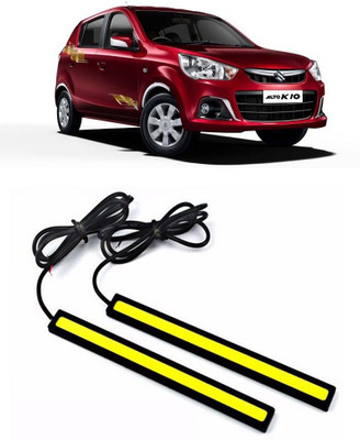 Enfield Works DRL LED LIGHT WHITE PAIR (17CM) EW-1504 Car Fancy Lights(White)