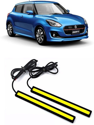 Enfield Works DRL LED LIGHT WHITE PAIR (17CM) EW-2559 Car Fancy Lights(White)
