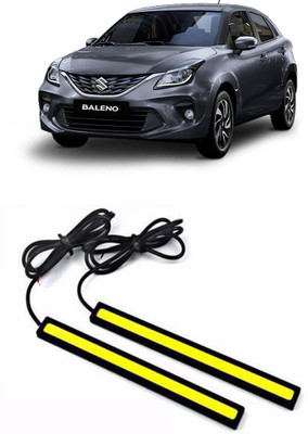 PROKONAI DRL LED LIGHT WHITE PAIR (17CM) P1560 Car Fancy Lights(White)
