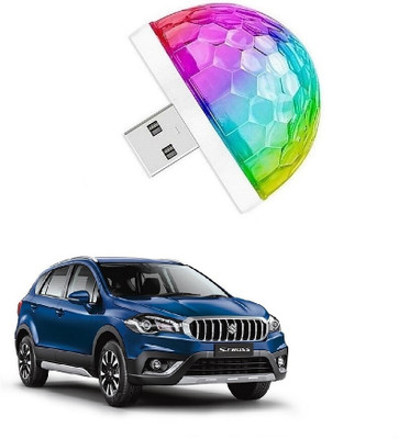 SPREADX N-Car USB Disco Magic LED Interior Flash Light Maruti Suzuki Nexa S-Cross T-2 Car Fancy Lights(Multicolor)
