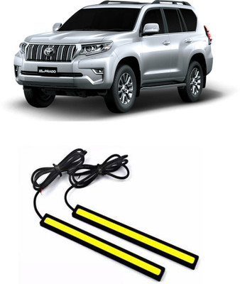 PROKONAI DRL LED LIGHT WHITE PAIR (17CM) P0588 Car Fancy Lights(White)