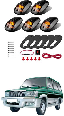 LOVMOTO 5pcs Amber Yellow LED Cab Roof Top Marker Running With Qua-lis Car Fancy Lights(Multicolor)