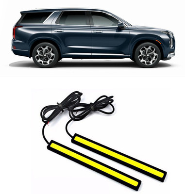 Enfield Works DRL LED LIGHT WHITE PAIR (17CM) EW-2752 Car Fancy Lights(White)