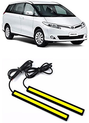 Enfield Works DRL LED LIGHT WHITE PAIR (17CM) EW-4072 Car Fancy Lights(White)