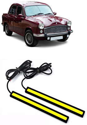 Enfield Works DRL LED LIGHT WHITE PAIR (17CM) EW-4063 Car Fancy Lights(White)
