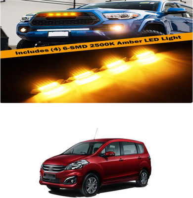 PRTEK Front Grille Running Light Car Fancy Lights FORMaruti SuzukiErtiga Car Fancy Lights(Black)