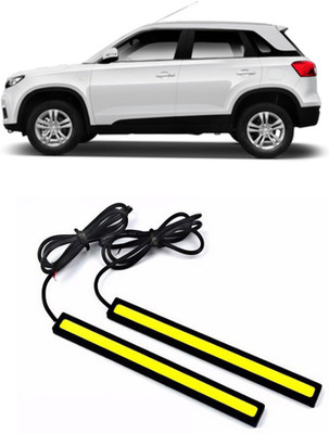 Enfield Works DRL LED LIGHT WHITE PAIR (17CM) EW-217 Car Fancy Lights(White)