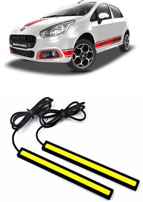 PROKONAI DRL LED LIGHT WHITE PAIR (17CM) P0737 Car Fancy Lights(White)