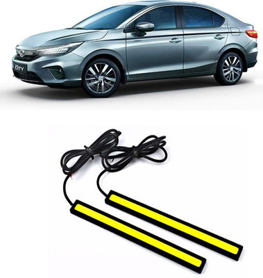 Enfield Works DRL LED LIGHT WHITE PAIR (17CM) EW-514 Car Fancy Lights(White)