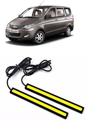 Enfield Works DRL LED LIGHT WHITE PAIR (17CM) EW-2748 Car Fancy Lights(White)