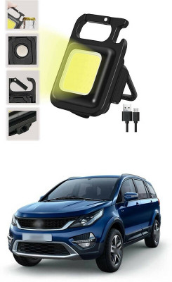 LOVMOTO Small LED Flashlight COB Rechargeable Keychain Q30 1 hrs Lantern Emergency Light(White)