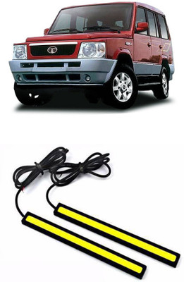PROKONAI DRL LED LIGHT WHITE PAIR (17CM) P0543 Car Fancy Lights(White)