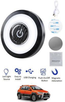 AYW Rechargeable/Multi-Use LED Flood Light For Home,Office,Car,Wardrobe,Camping-82 Car Fancy Lights(Blue, White)