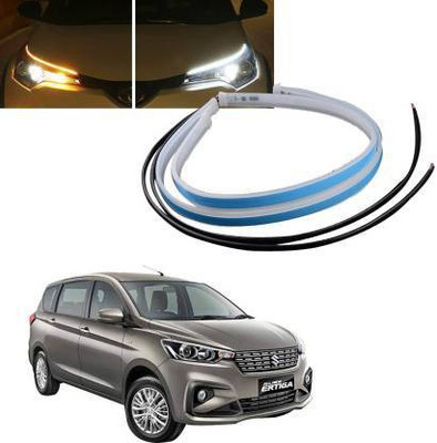 CCE 100 CM Flexible White DRL Light For Cars & Bikes (Set of 2)_002 Car Fancy Lights Car Fancy Lights(White, Yellow)