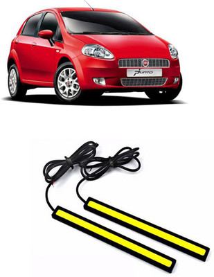 Enfield Works DRL LED LIGHT WHITE PAIR (17CM) EW-3389 Car Fancy Lights(White)