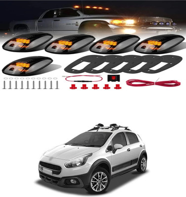 PRTEK Roof Running Top Warning Light ForBrio Car Fancy Lights(Yellow)