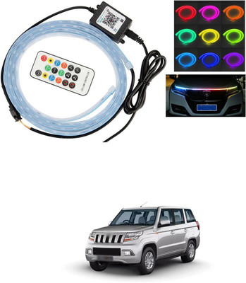 PRTEK Hood Flexible Headlight Waterproof Daytime Running Light Strip 897 Car Fancy Lights(Multicolor)