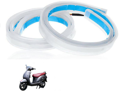 JAQUMA universal car & bike angel drl light Car Fancy Lights(White, Yellow)