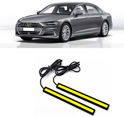 Enfield Works DRL LED LIGHT WHITE PAIR (17CM) EW-3512 Car Fancy Lights(White)