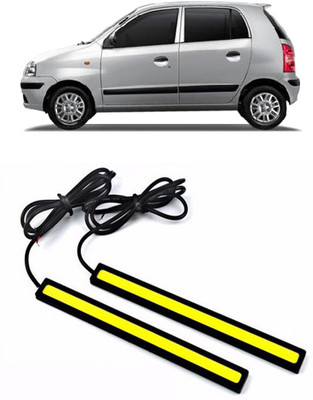 Enfield Works DRL LED LIGHT WHITE PAIR (17CM) EW-1417 Car Fancy Lights(White)