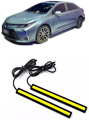 Enfield Works DRL LED LIGHT WHITE PAIR (17CM) EW-4282 Car Fancy Lights(White)