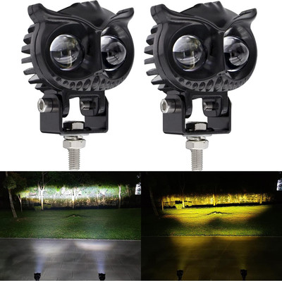 GONAMA LED Fog Light for Universal For Bike, Universal For Car