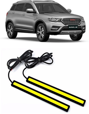 Enfield Works DRL LED LIGHT WHITE PAIR (17CM) EW-641 Car Fancy Lights(White)