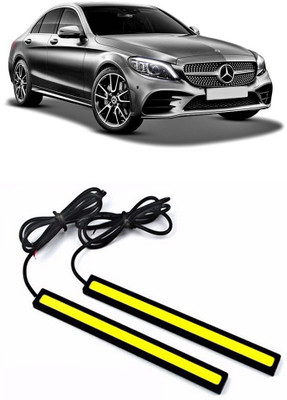 Enfield Works DRL LED LIGHT WHITE PAIR (17CM) EW-2816 Car Fancy Lights(White)