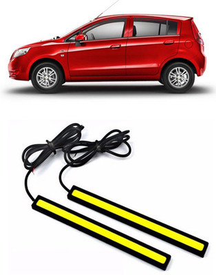 Enfield Works DRL LED LIGHT WHITE PAIR (17CM) EW-1717 Car Fancy Lights(White)