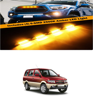 PRTEK Front Grille Running Light Car Fancy Lights FORChevroletTavera Car Fancy Lights(Black)