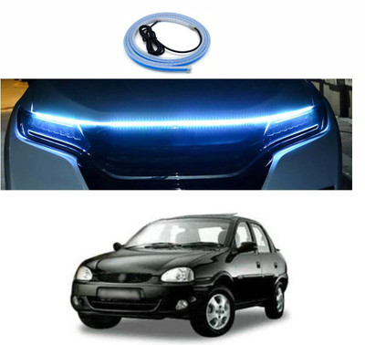 PRTEK Car Hood LED Strip Light Blue, Daytime Running Light, Universal Fit Bonnet X191 Car Fancy Lights(Blue)