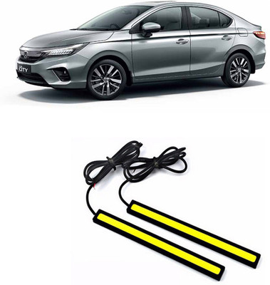 Enfield Works DRL LED LIGHT WHITE PAIR (17CM) EW-3621 Car Fancy Lights(White)